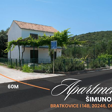 Apartment Simunovic Drače Exteriér fotografie