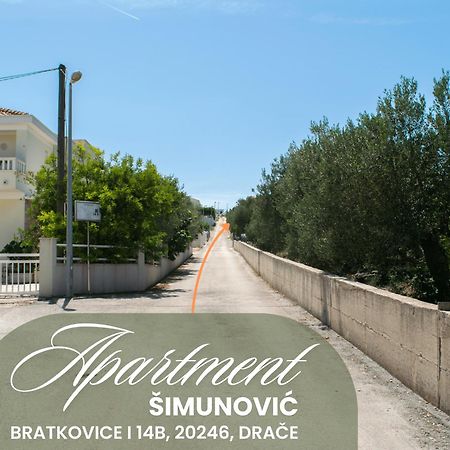 Apartment Simunovic Drače Exteriér fotografie