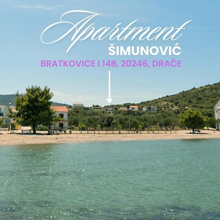 Apartment Simunovic Drače Exteriér fotografie